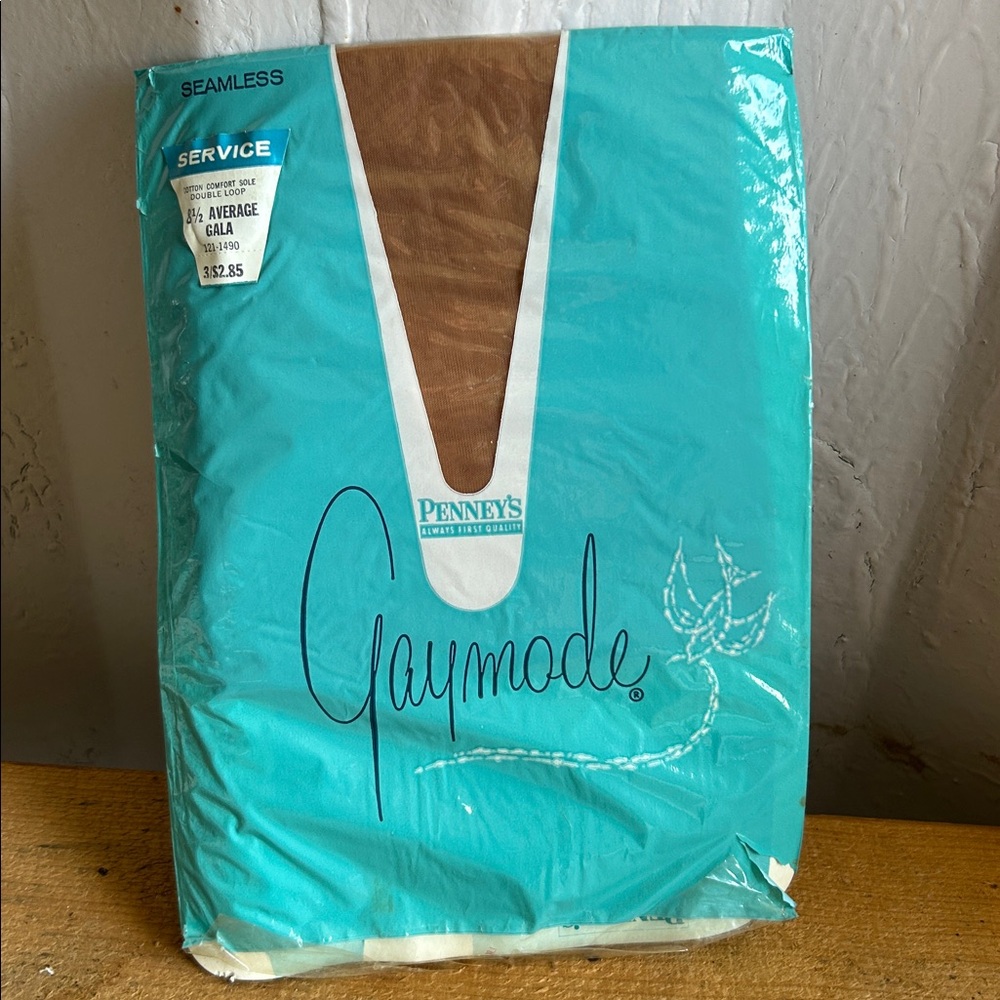 Vintage Nylon Stockings Gaymode for Penney’s New Old Stock 8 1/2